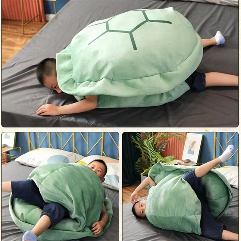 Fluffy Turtle Pillow
