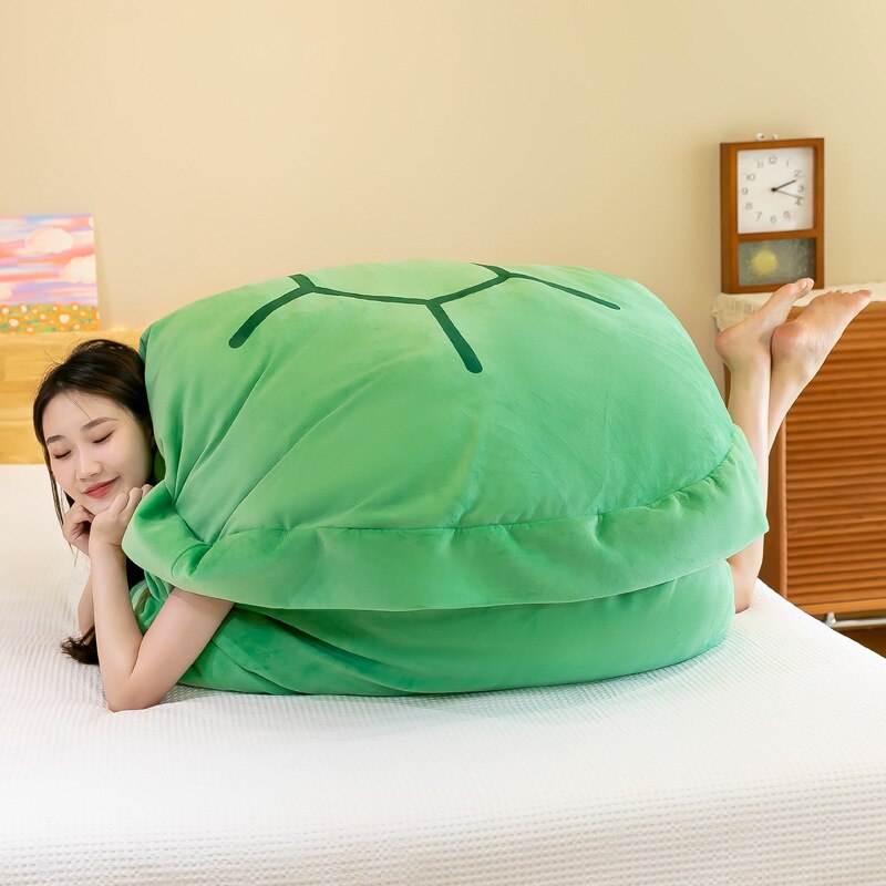 Fluffy Turtle Pillow